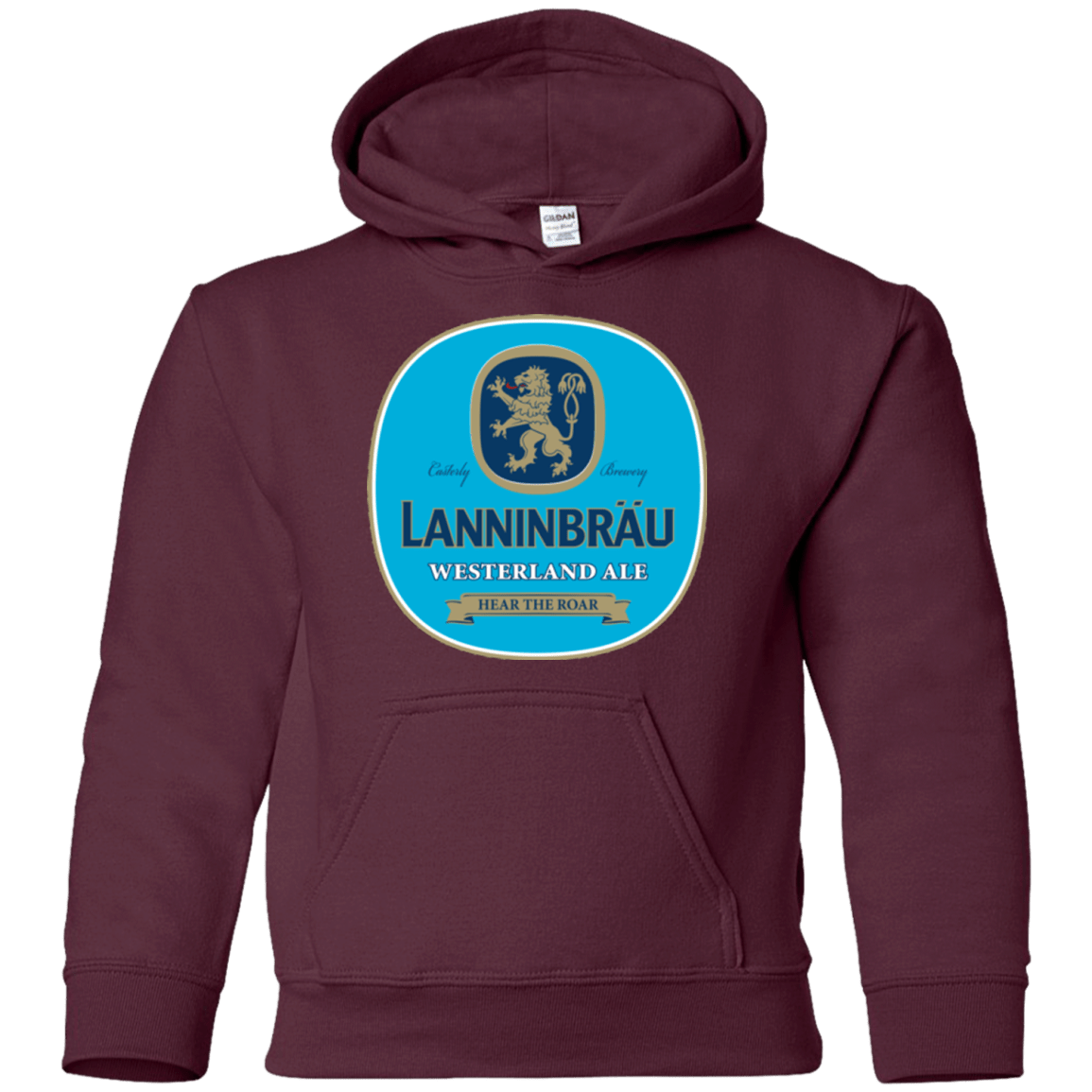 Sweatshirts Maroon / YS Lanninbrau Youth Hoodie