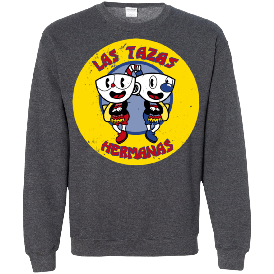 Sweatshirts Dark Heather / Small las tazas hermanas Crewneck Sweatshirt