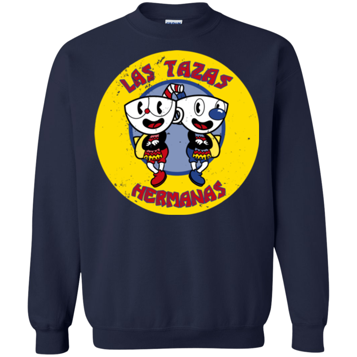 Sweatshirts Navy / Small las tazas hermanas Crewneck Sweatshirt