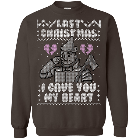 Sweatshirts Dark Chocolate / S Last Christmas Crewneck Sweatshirt