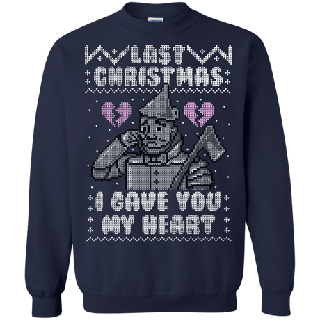 Sweatshirts Navy / S Last Christmas Crewneck Sweatshirt