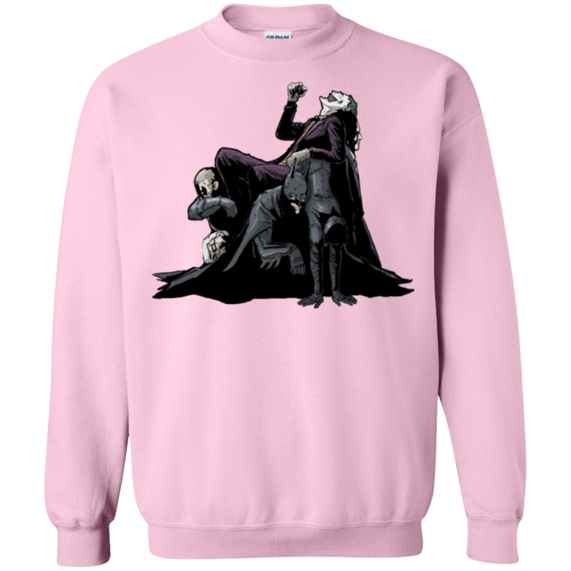 Sweatshirts Light Pink / Small Last laugh Crewneck Sweatshirt