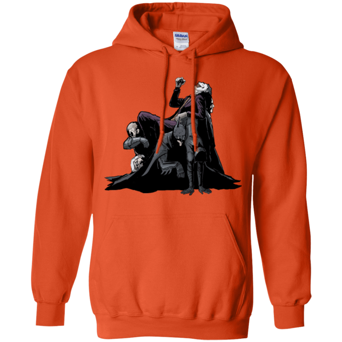 Sweatshirts Orange / Small Last laugh Pullover Hoodie