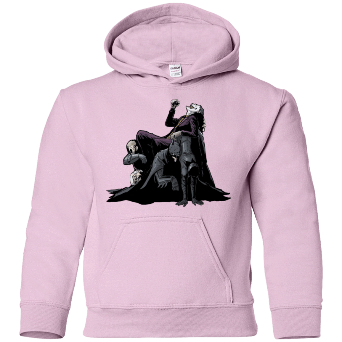 Sweatshirts Light Pink / YS Last laugh Youth Hoodie