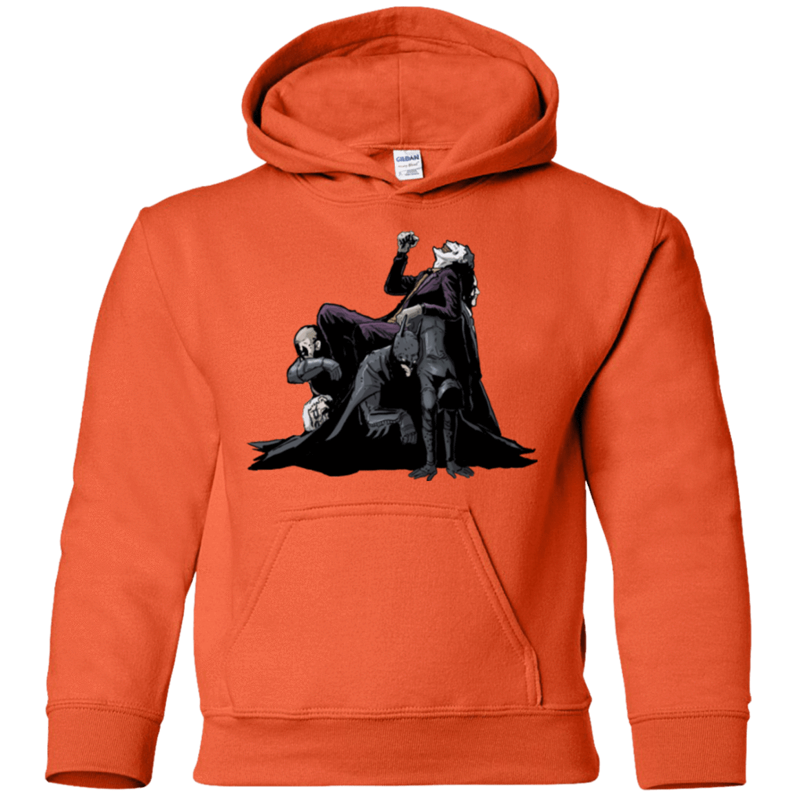 Sweatshirts Orange / YS Last laugh Youth Hoodie