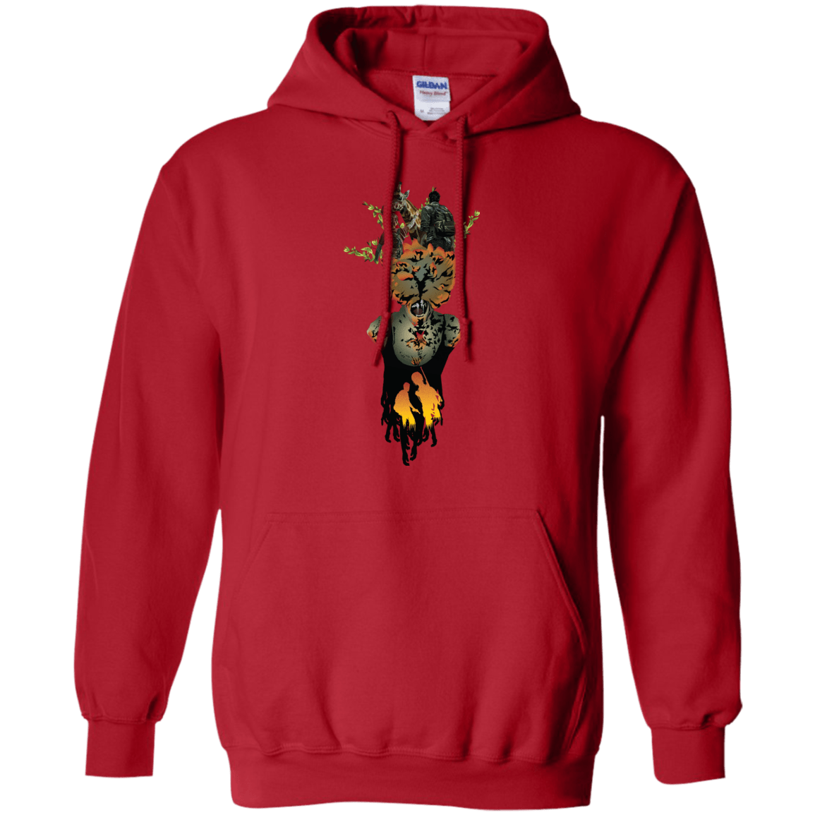 Sweatshirts Red / S Last of Us Pullover Hoodie