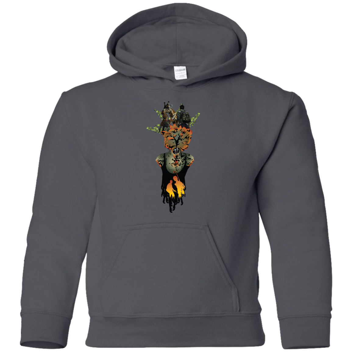 Sweatshirts Charcoal / YS Last of Us Youth Hoodie