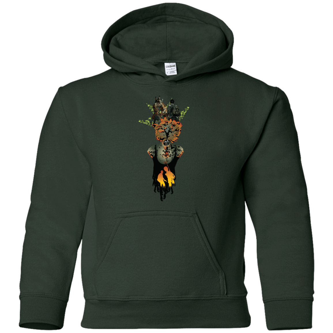 Sweatshirts Forest Green / YS Last of Us Youth Hoodie