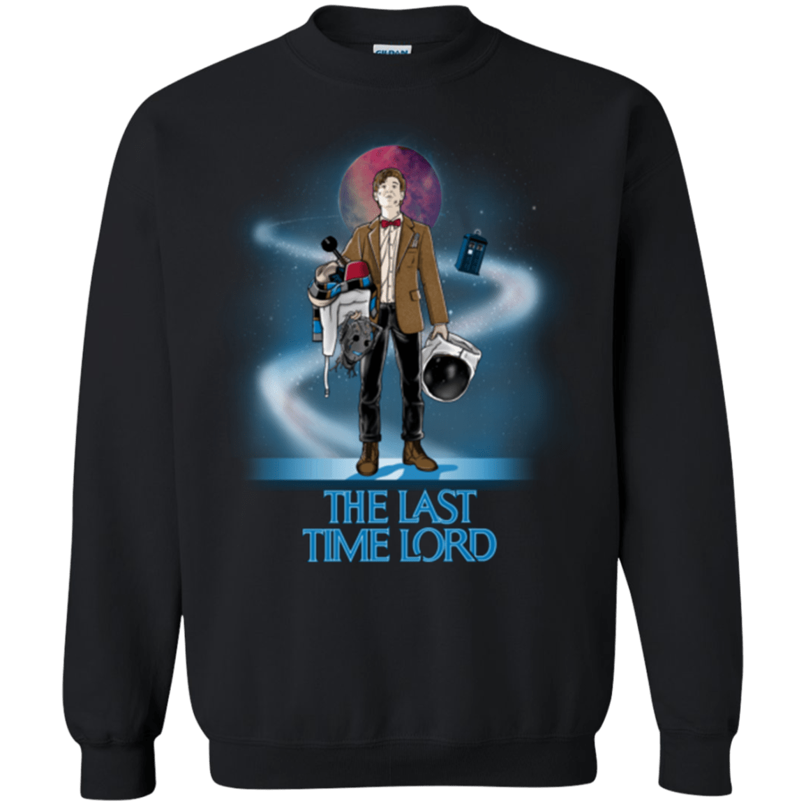 Sweatshirts Black / Small Last Time Lord Crewneck Sweatshirt