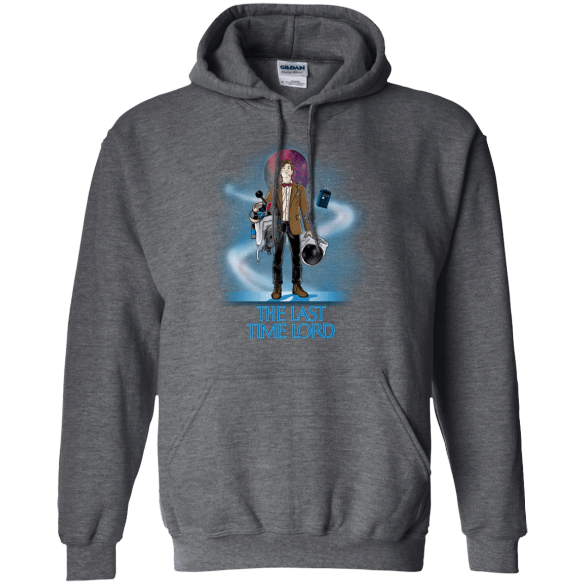 Sweatshirts Dark Heather / Small Last Time Lord Pullover Hoodie