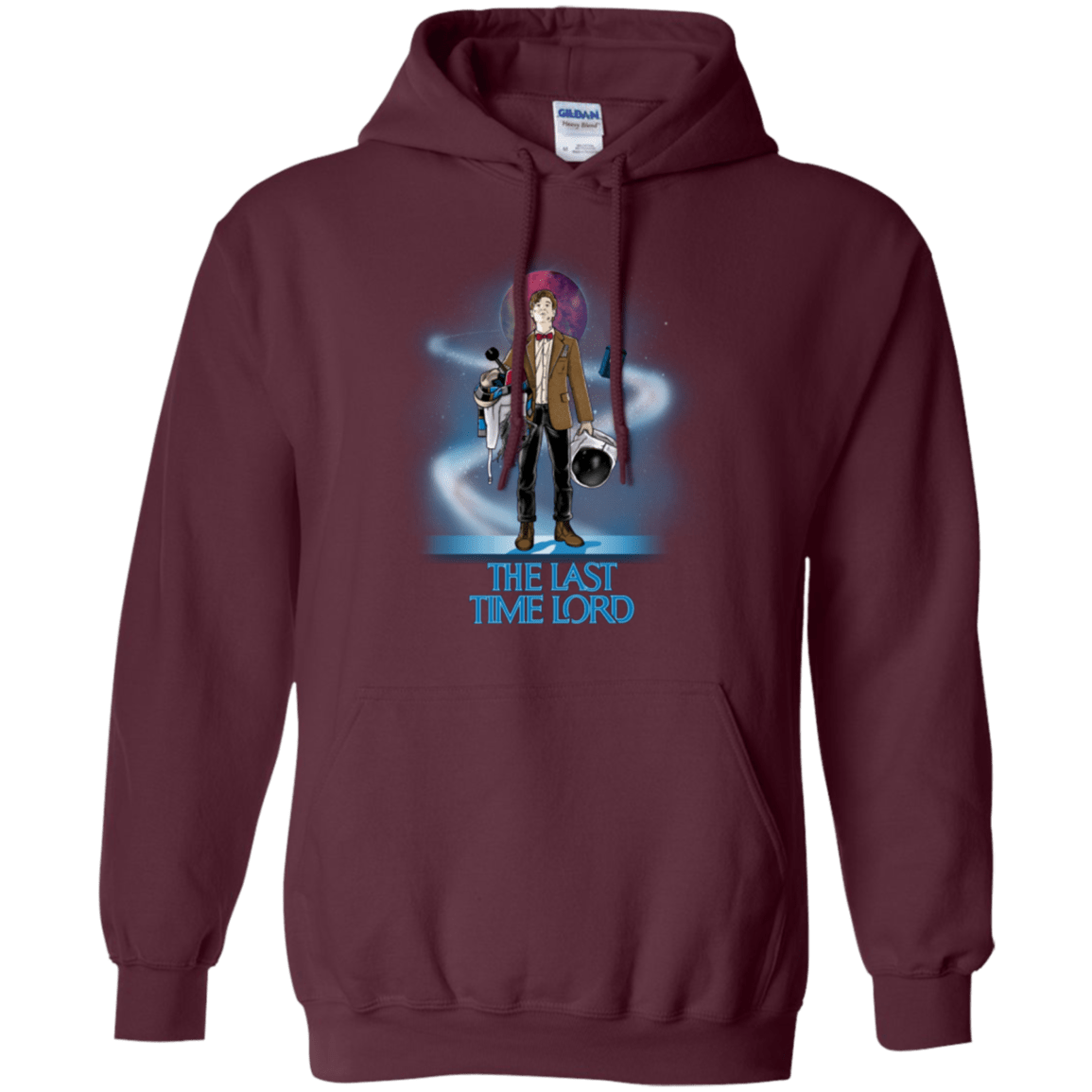 Sweatshirts Maroon / Small Last Time Lord Pullover Hoodie