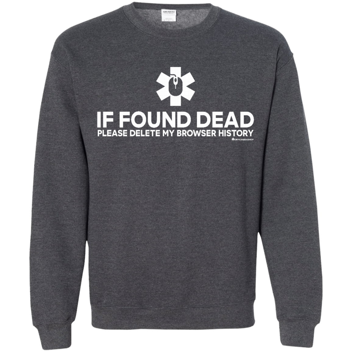 Sweatshirts Dark Heather / Small Last Wish Crewneck Sweatshirt