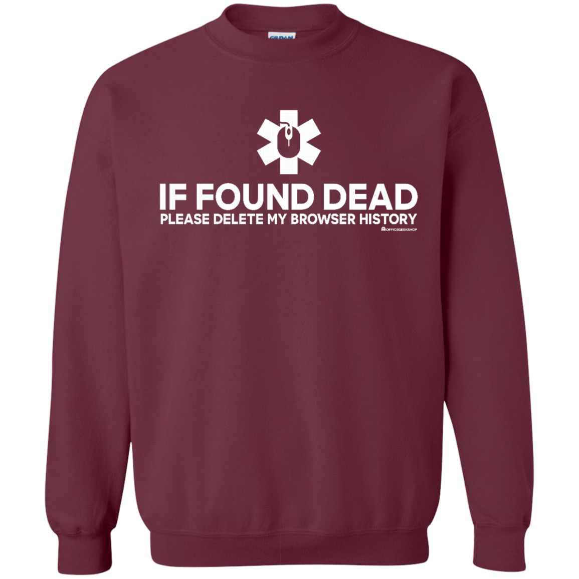 Sweatshirts Maroon / Small Last Wish Crewneck Sweatshirt