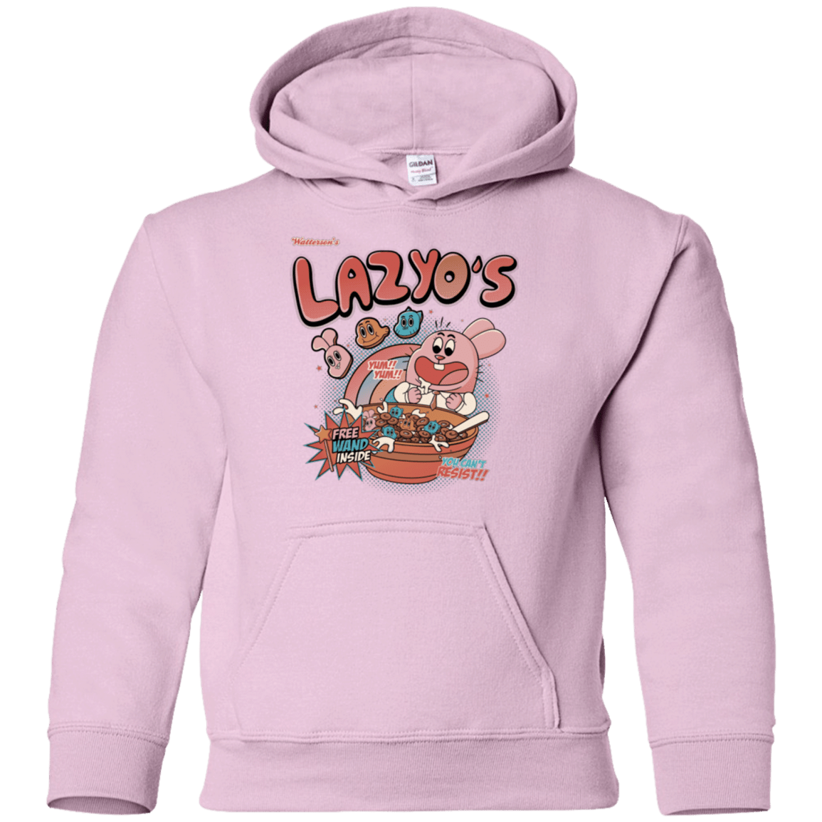 Sweatshirts Light Pink / YS Lazyo's Youth Hoodie