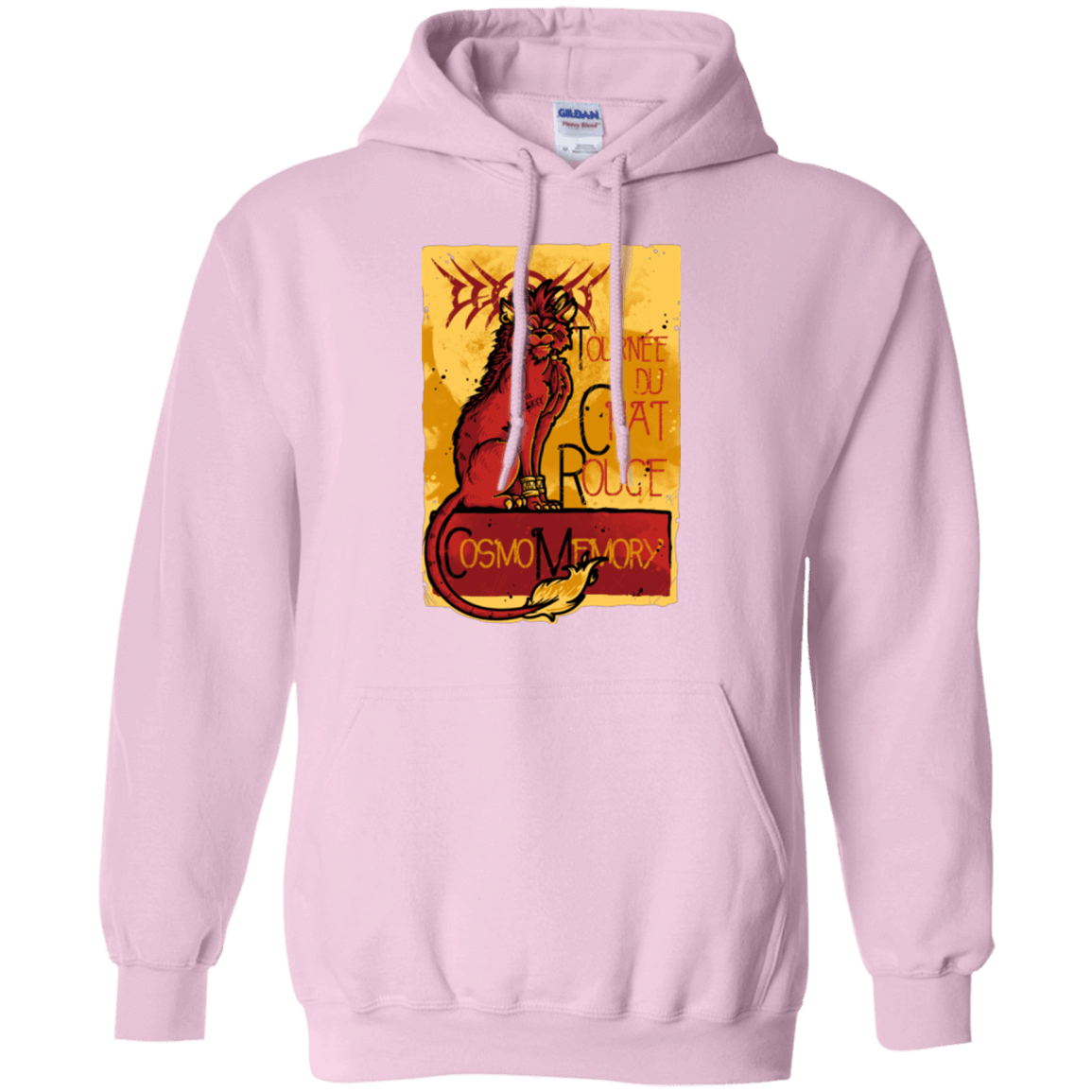 Sweatshirts Light Pink / Small LE CHAT ROUGE Pullover Hoodie