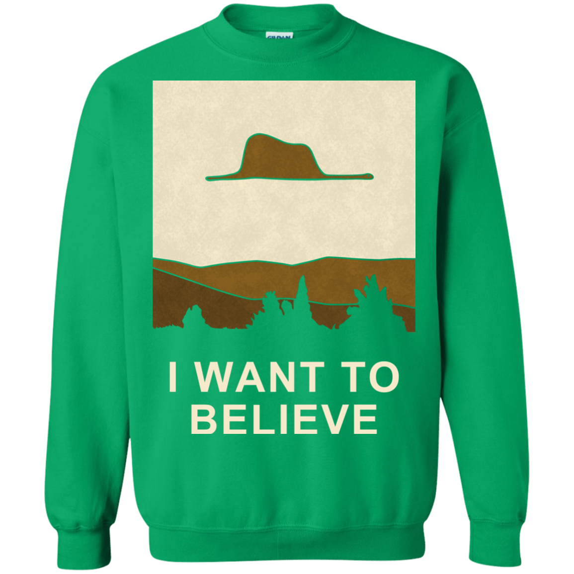 Sweatshirts Irish Green / Small Le Petit Believer Crewneck Sweatshirt