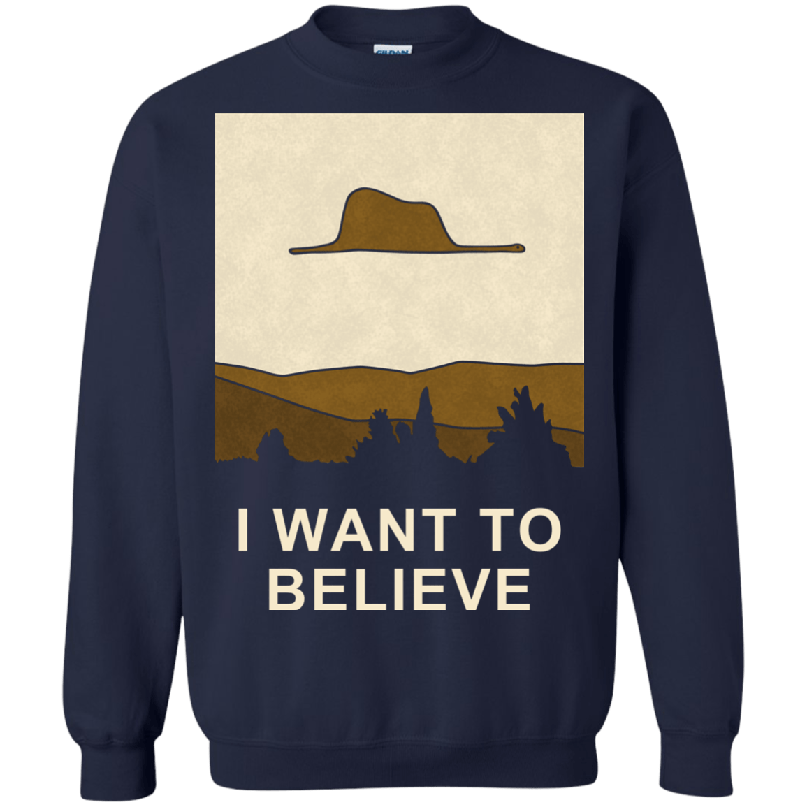 Sweatshirts Navy / Small Le Petit Believer Crewneck Sweatshirt