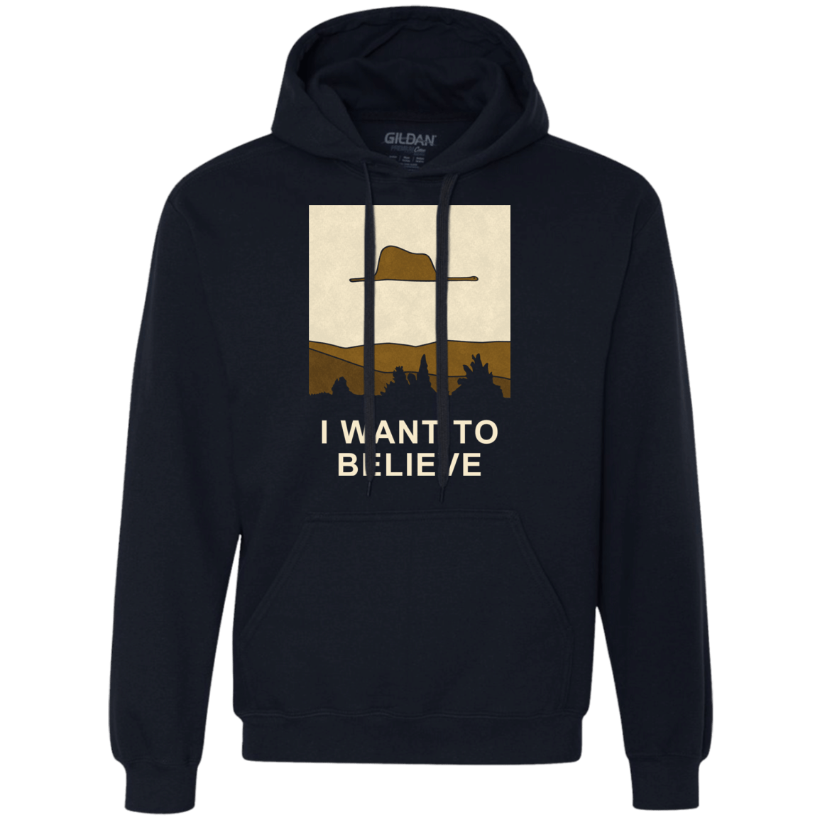 Sweatshirts Navy / Small Le Petit Believer Premium Fleece Hoodie