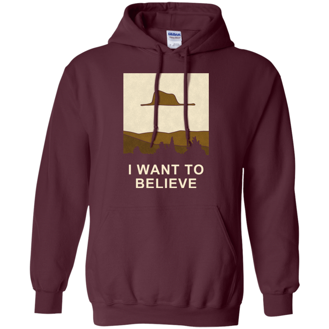 Sweatshirts Maroon / Small Le petit believer Pullover Hoodie