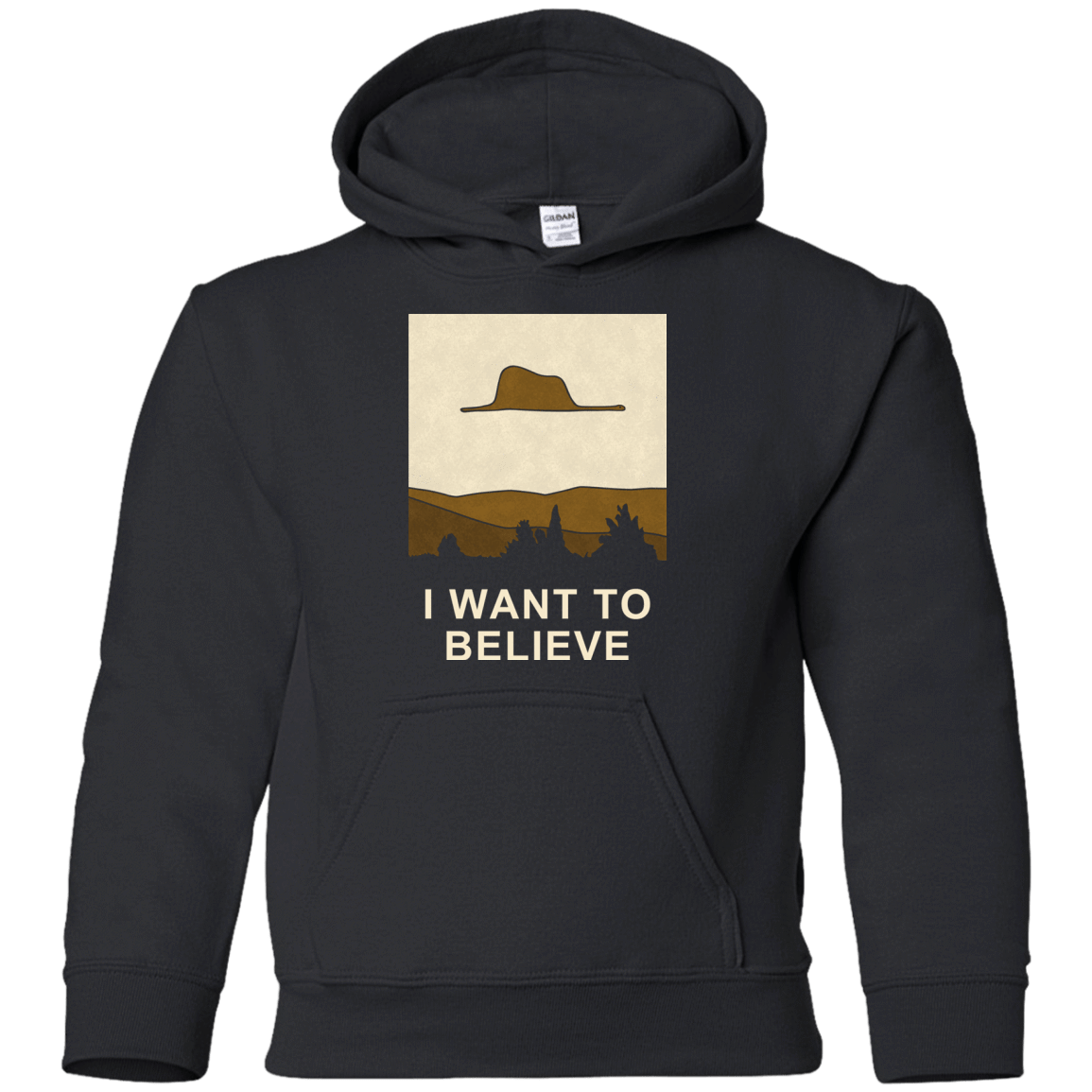Sweatshirts Black / YS Le petit believer Youth Hoodie
