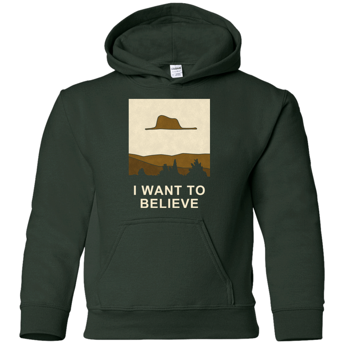Sweatshirts Forest Green / YS Le Petit Believer Youth Hoodie