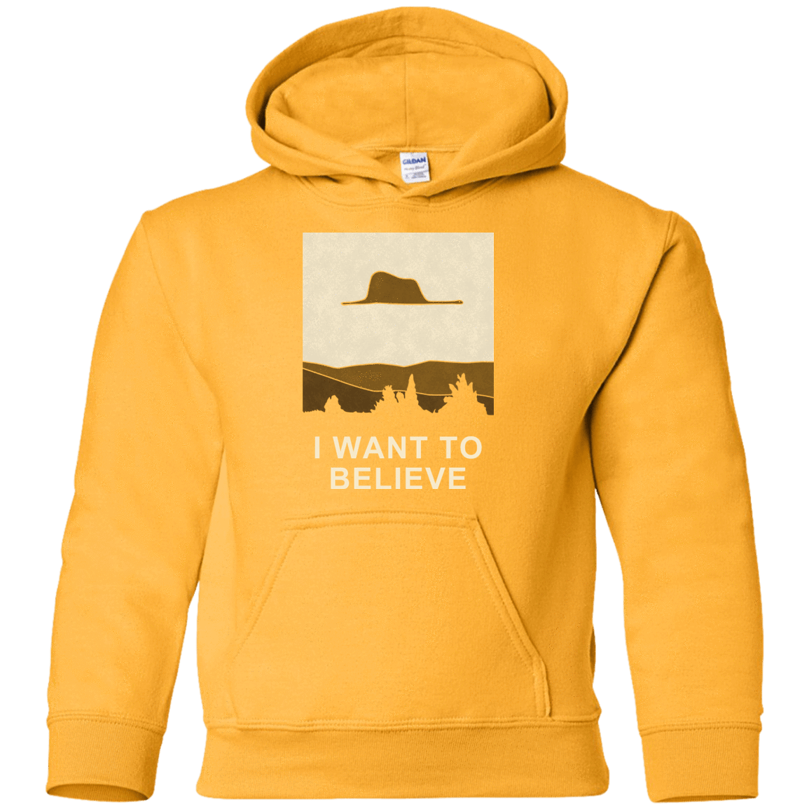 Sweatshirts Gold / YS Le petit believer Youth Hoodie
