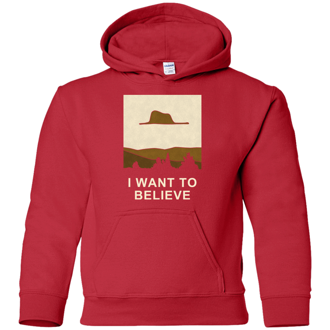 Sweatshirts Red / YS Le petit believer Youth Hoodie