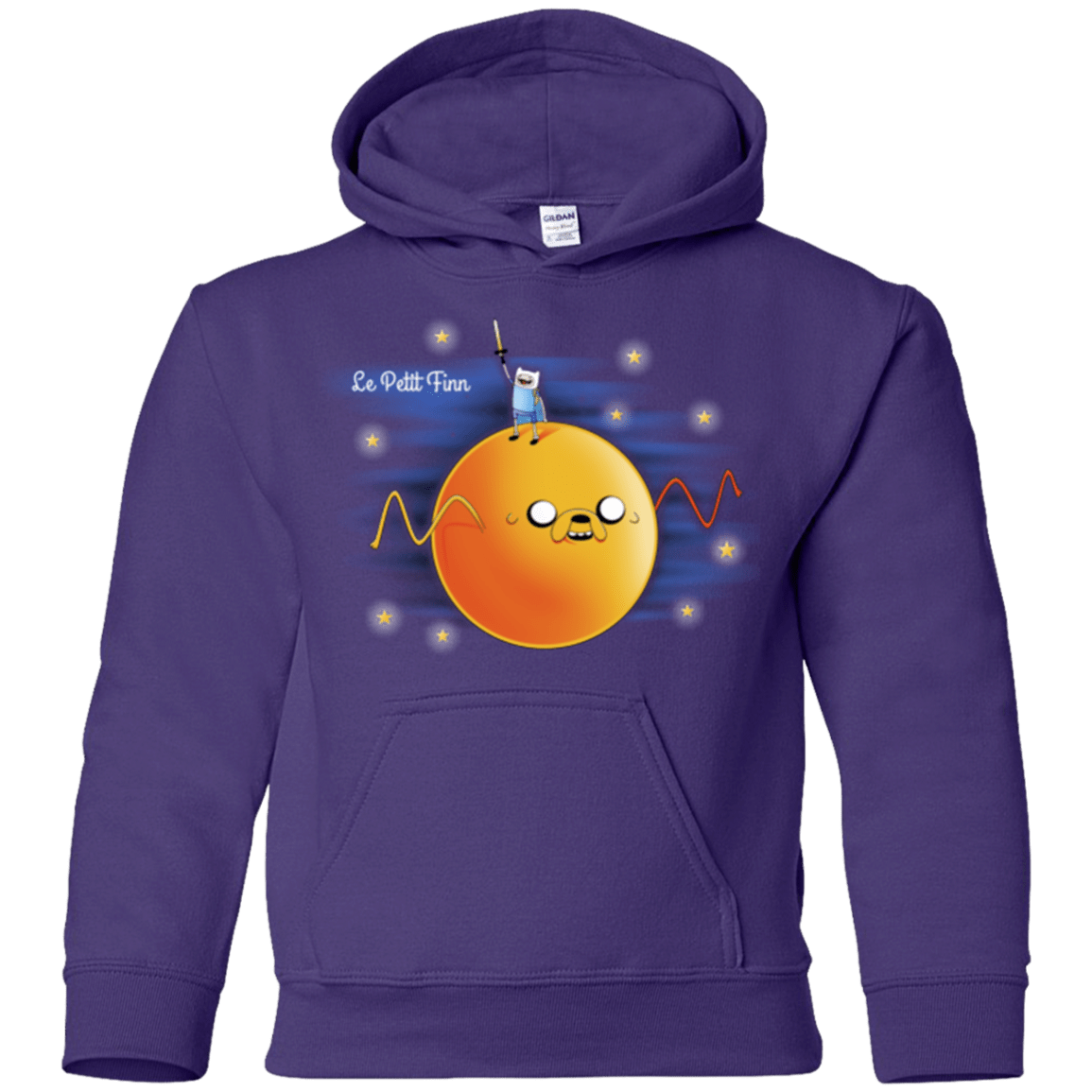 Sweatshirts Purple / YS Le Petit Finn Youth Hoodie