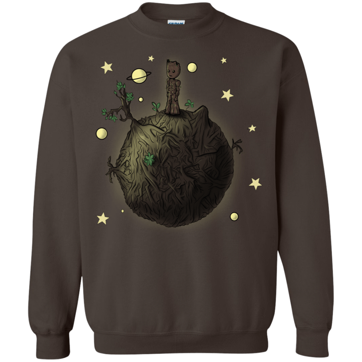 Sweatshirts Dark Chocolate / S Le Petit Groot Crewneck Sweatshirt