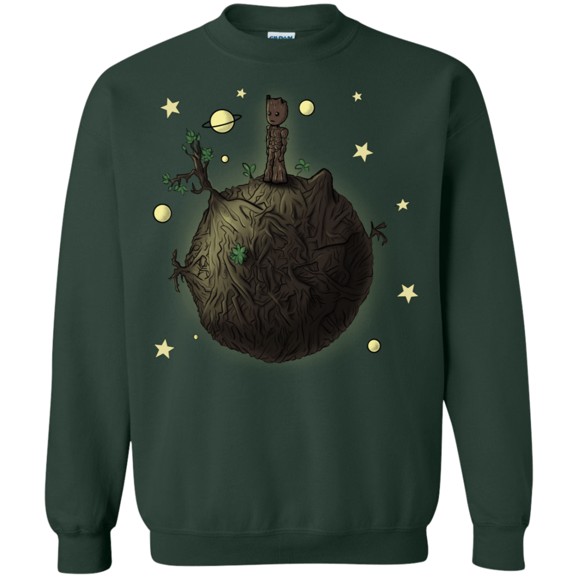 Sweatshirts Forest Green / S Le Petit Groot Crewneck Sweatshirt