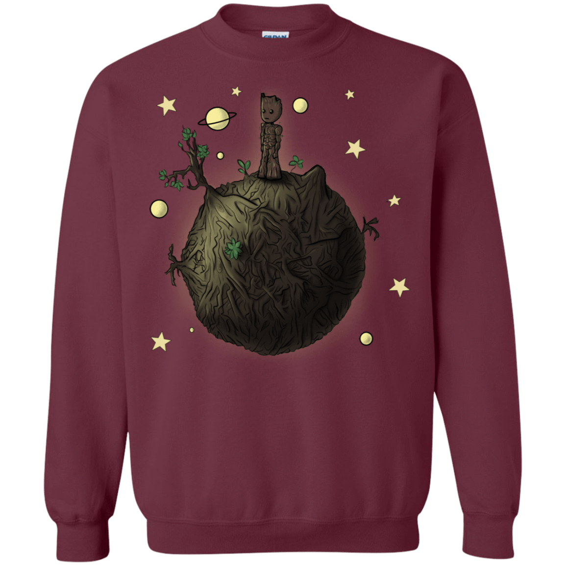 Sweatshirts Maroon / S Le Petit Groot Crewneck Sweatshirt