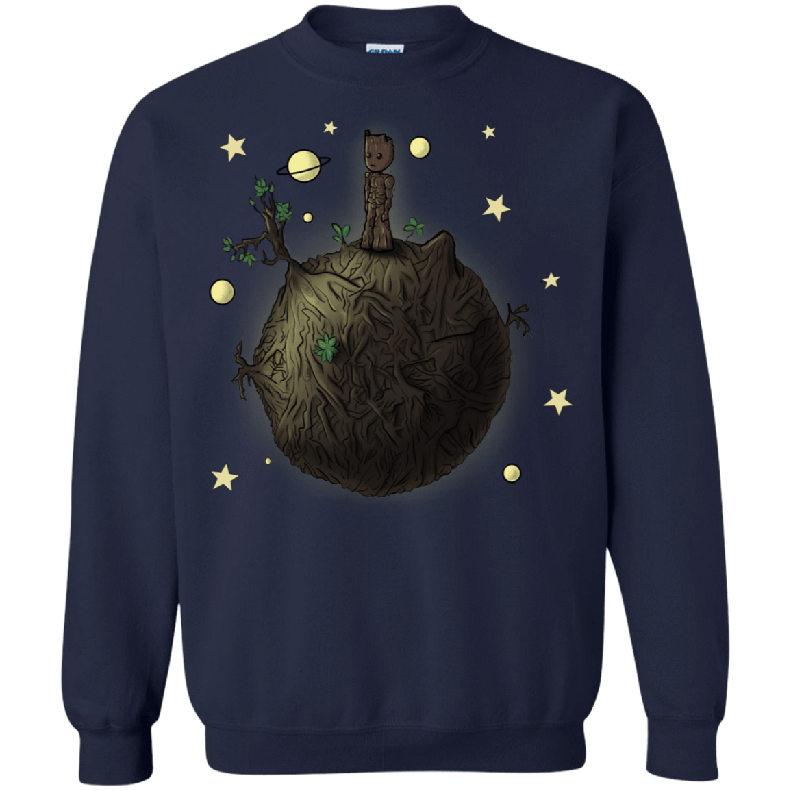 Sweatshirts Navy / S Le Petit Groot Crewneck Sweatshirt
