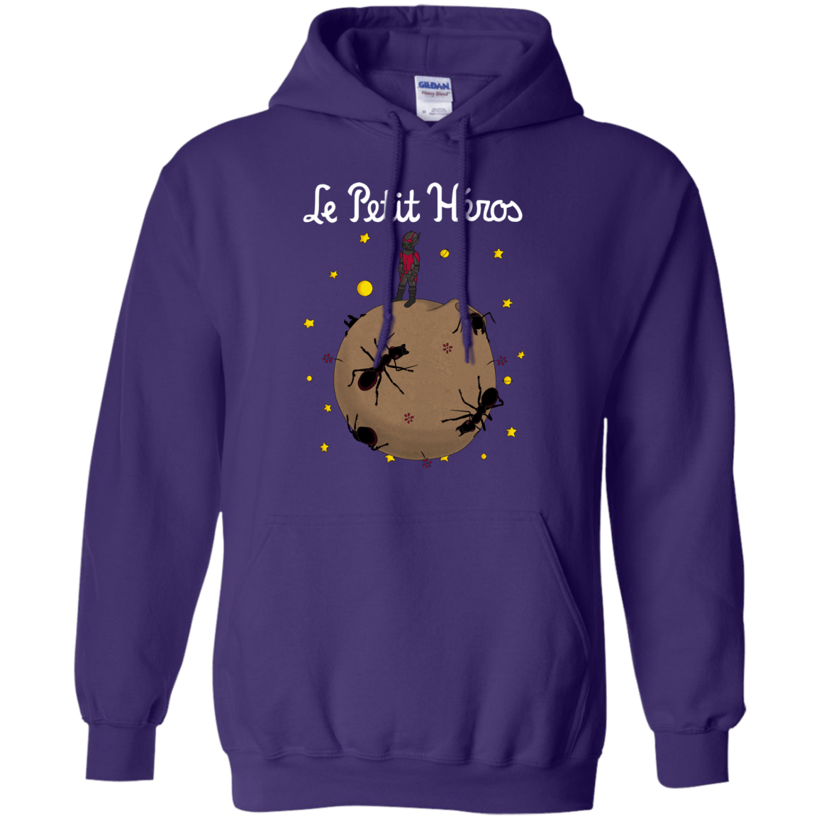 Sweatshirts Purple / S Le Petit Héros Pullover Hoodie