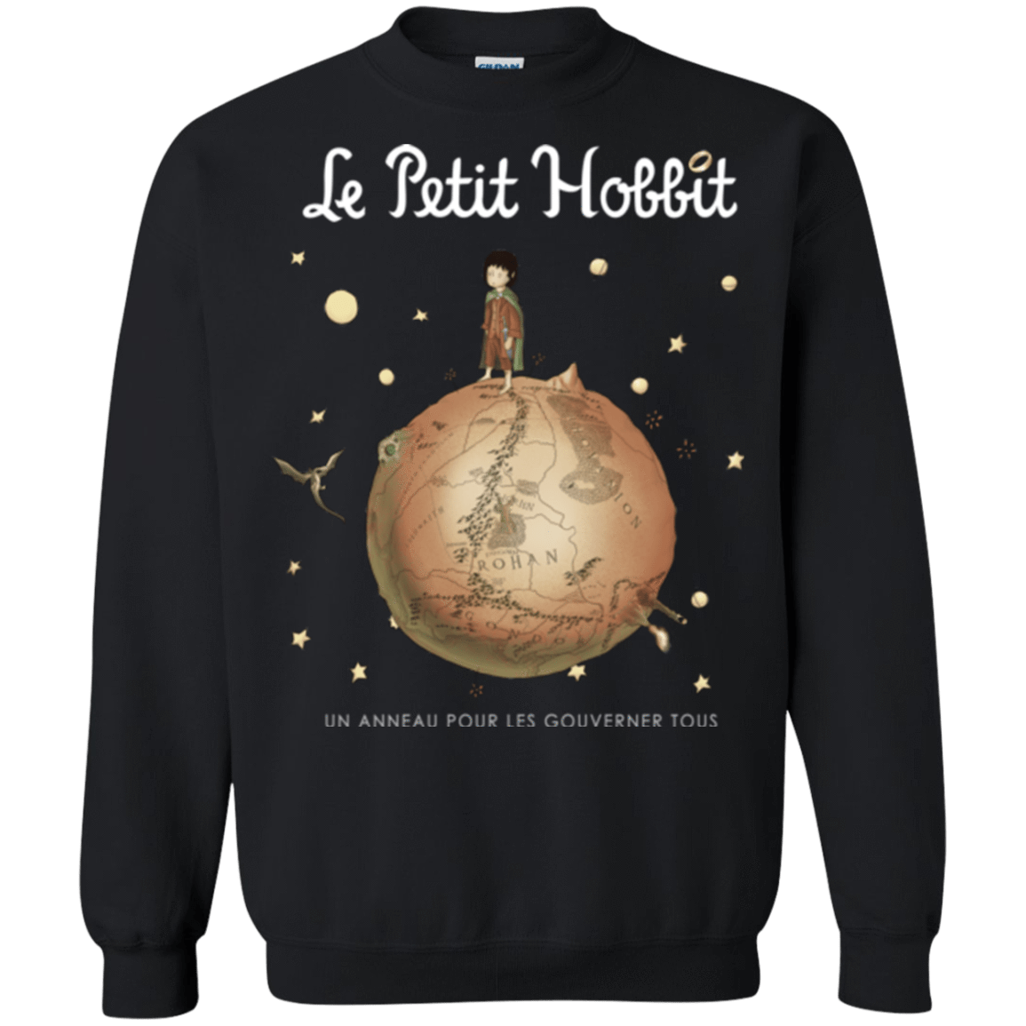 Sweatshirts Black / Small Le Petit Hobbit Crewneck Sweatshirt