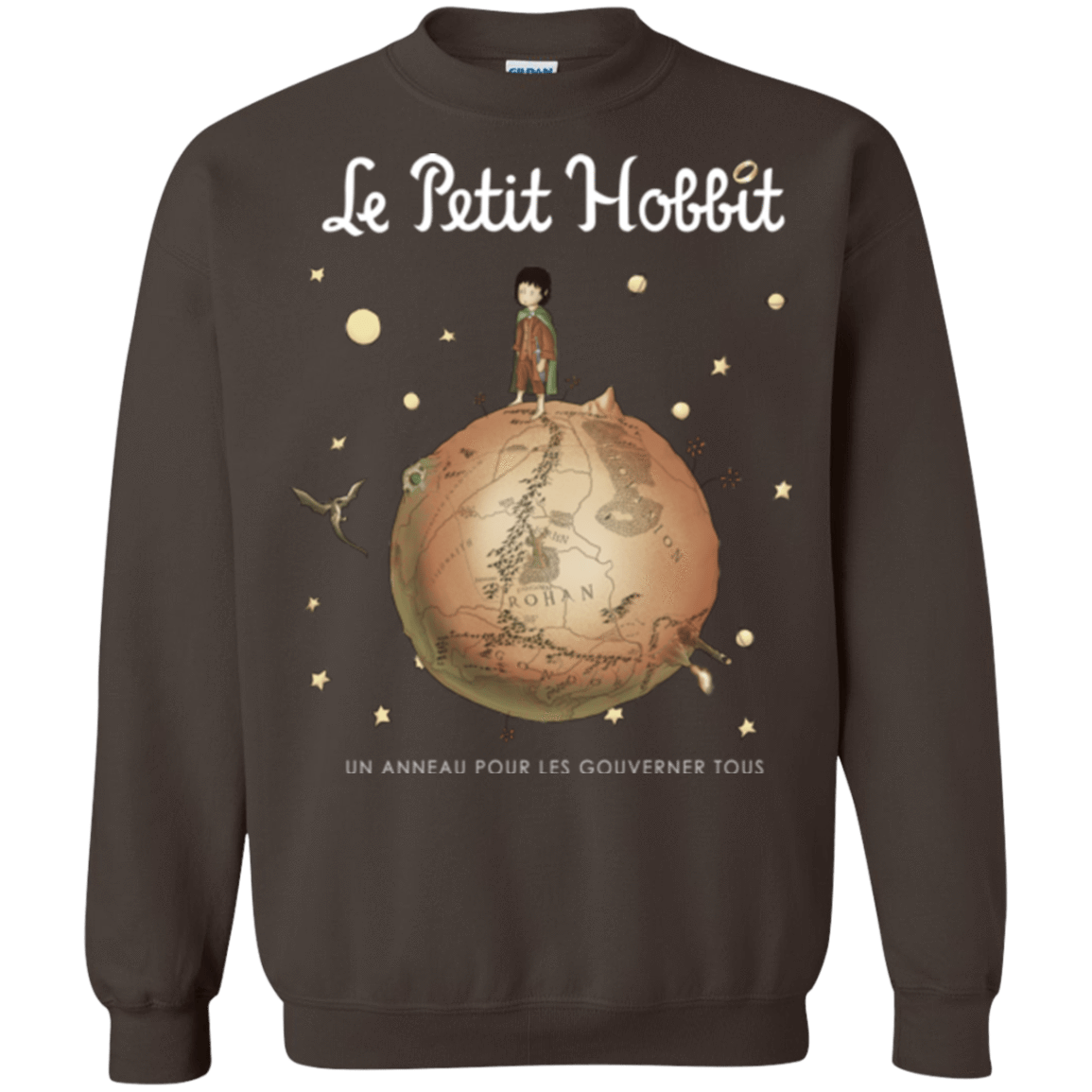 Sweatshirts Dark Chocolate / Small Le Petit Hobbit Crewneck Sweatshirt
