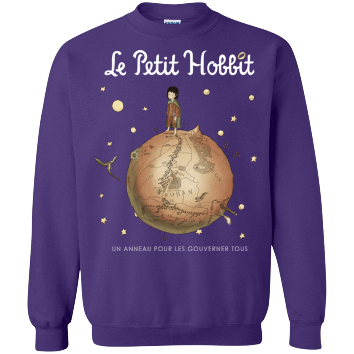 Sweatshirts Purple / Small Le Petit Hobbit Crewneck Sweatshirt