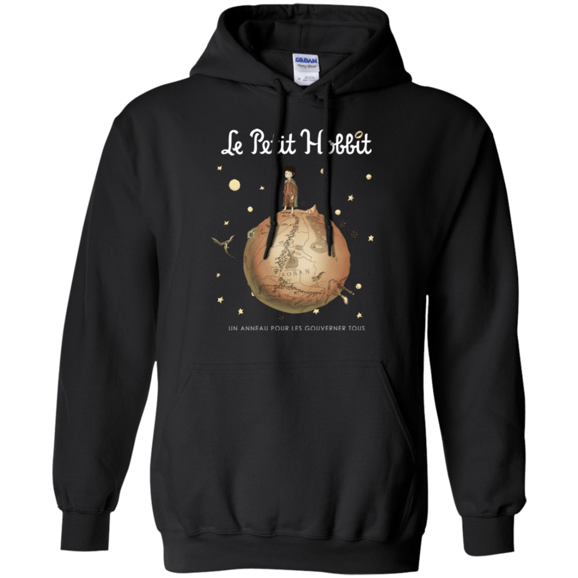 Sweatshirts Black / Small Le Petit Hobbit Pullover Hoodie