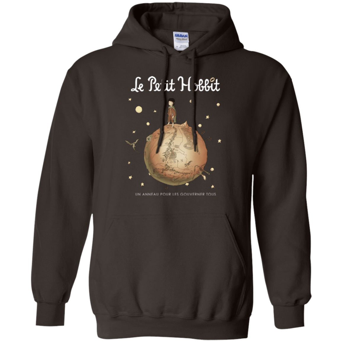 Sweatshirts Dark Chocolate / Small Le Petit Hobbit Pullover Hoodie
