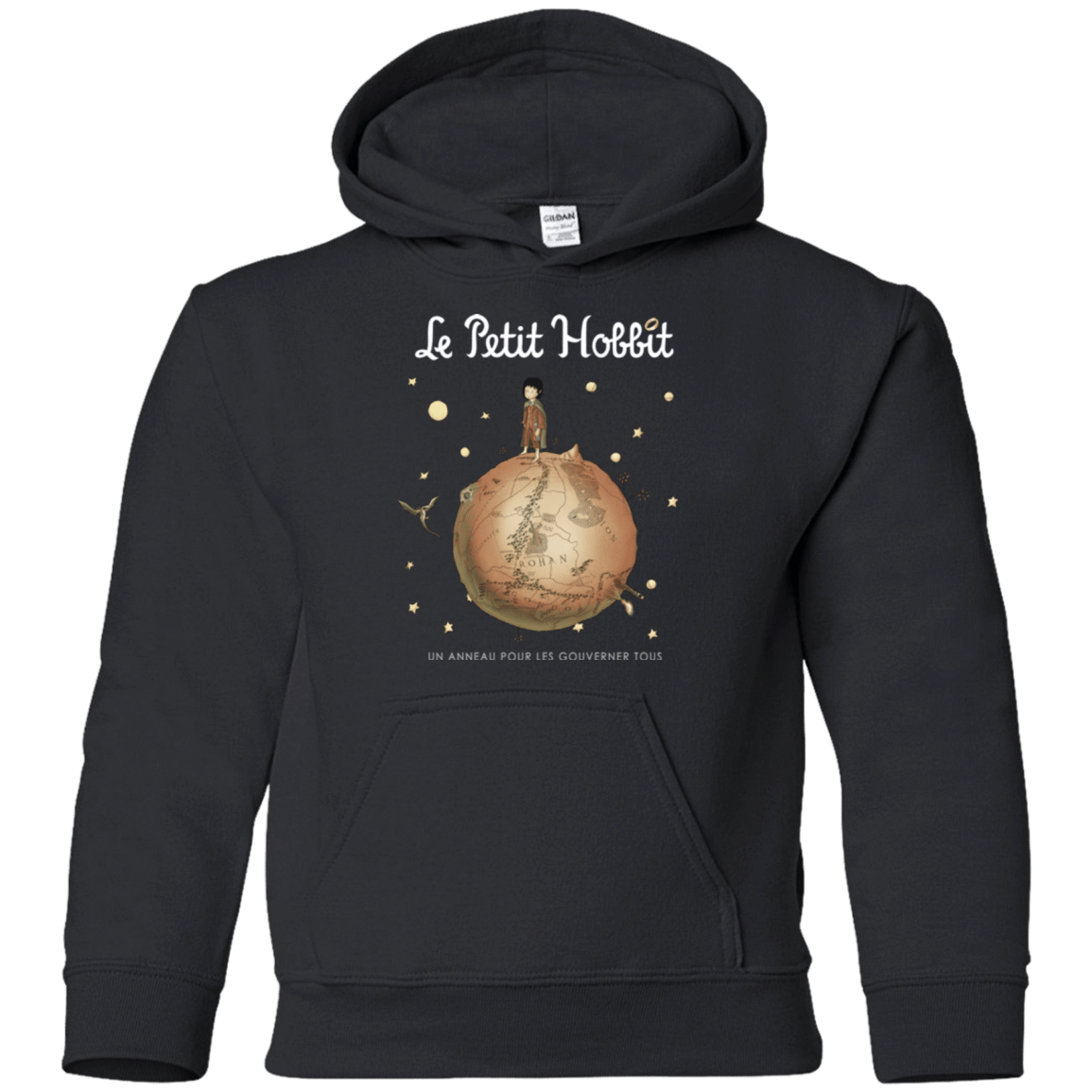 Sweatshirts Black / YS Le Petit Hobbit Youth Hoodie