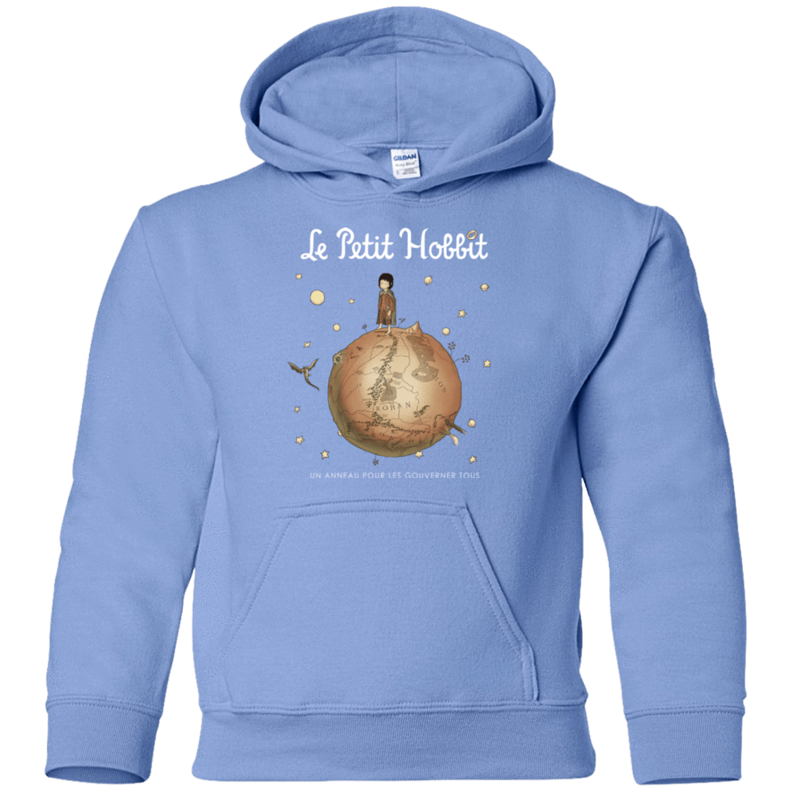 Sweatshirts Carolina Blue / YS Le Petit Hobbit Youth Hoodie