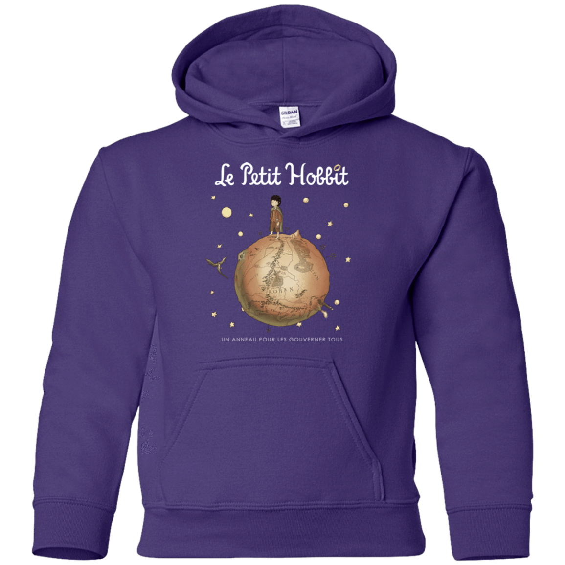 Sweatshirts Purple / YS Le Petit Hobbit Youth Hoodie
