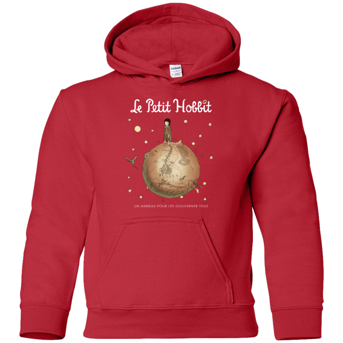 Sweatshirts Red / YS Le Petit Hobbit Youth Hoodie