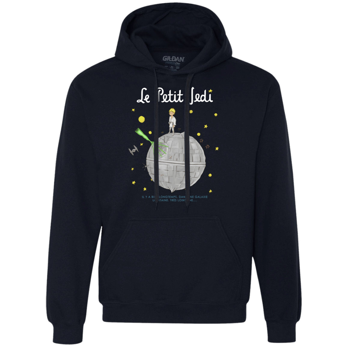 Sweatshirts Navy / Small Le Petit Jedi Premium Fleece Hoodie