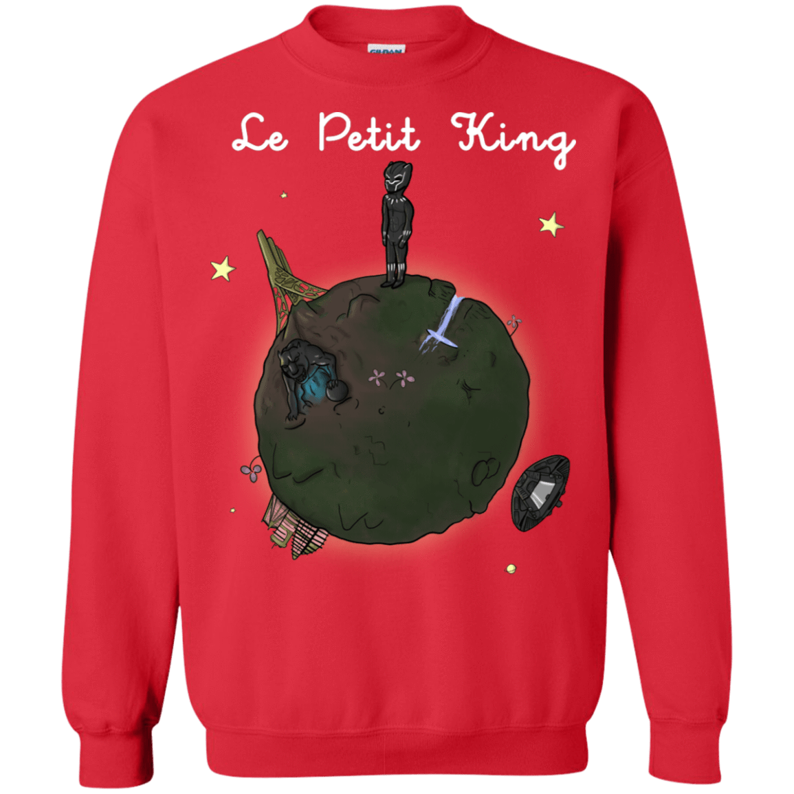 Sweatshirts Red / S Le Petit Prince Of Wakanda Crewneck Sweatshirt