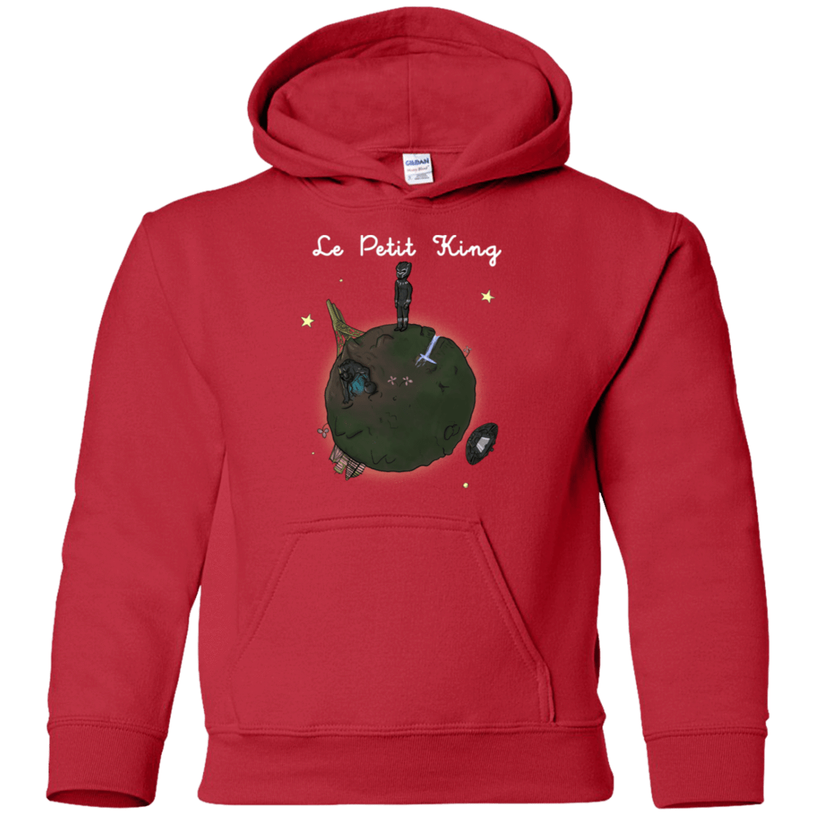 Sweatshirts Red / YS Le Petit Prince Of Wakanda Youth Hoodie