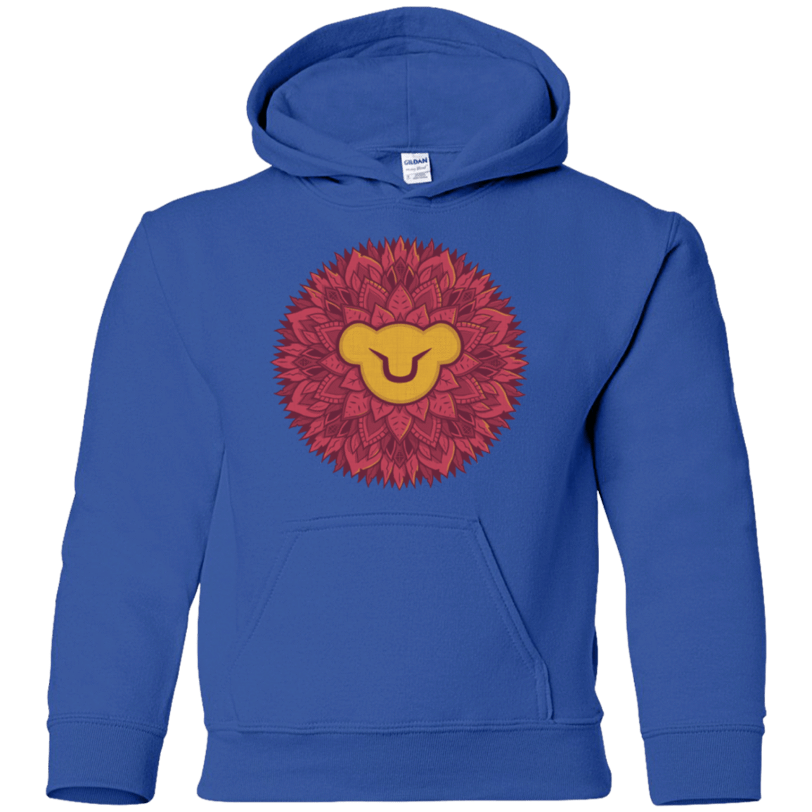 Sweatshirts Leaf Mane Mandala Youth Hoodie