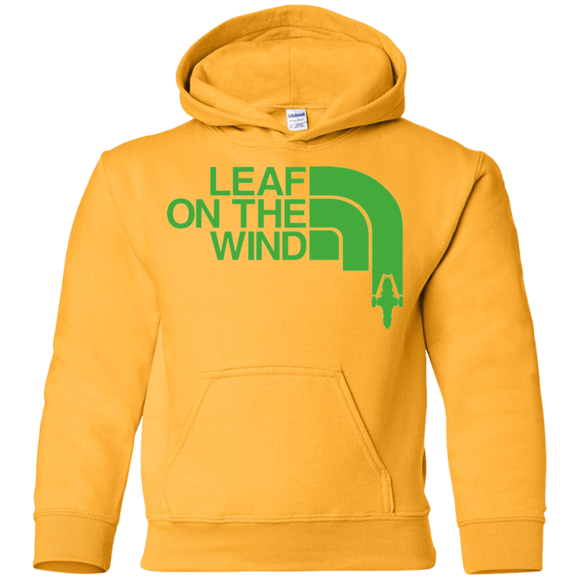 Sweatshirts Gold / YS Leaf on the Wind Youth Hoodie