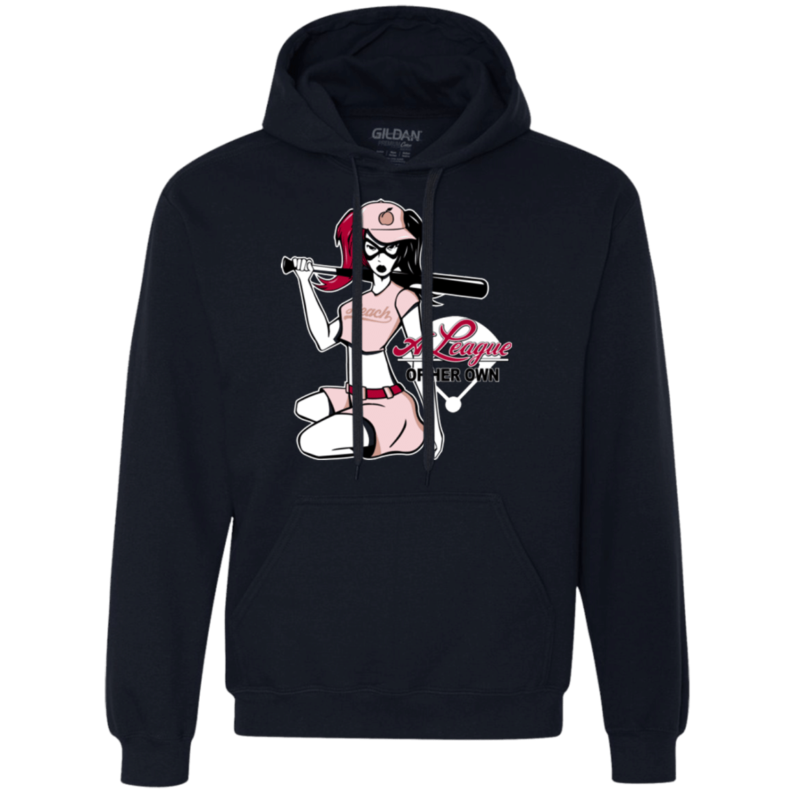 Sweatshirts Navy / Small League of Her Own Premium Fleece Hoodie