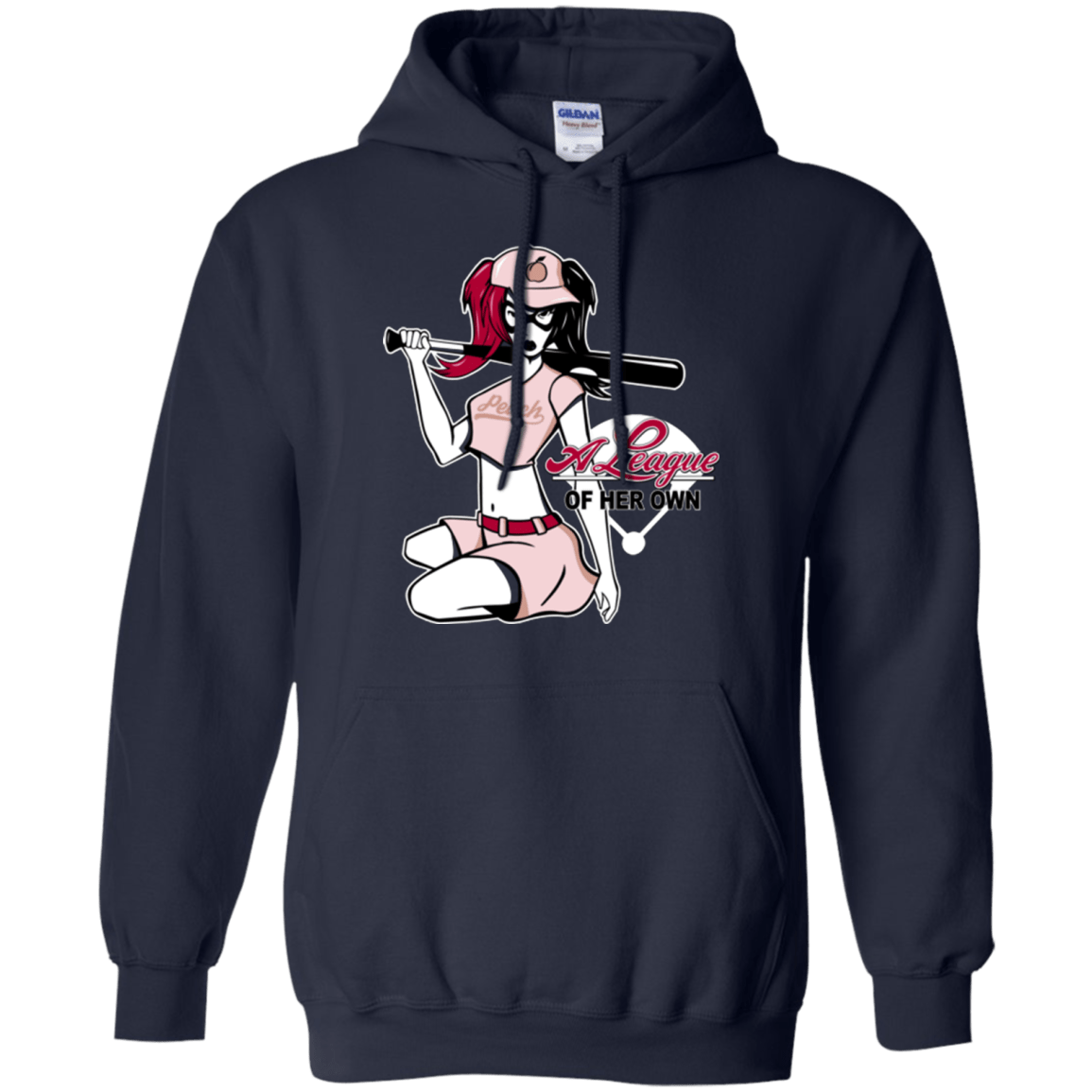 Sweatshirts Navy / Small League of Her Own Pullover Hoodie
