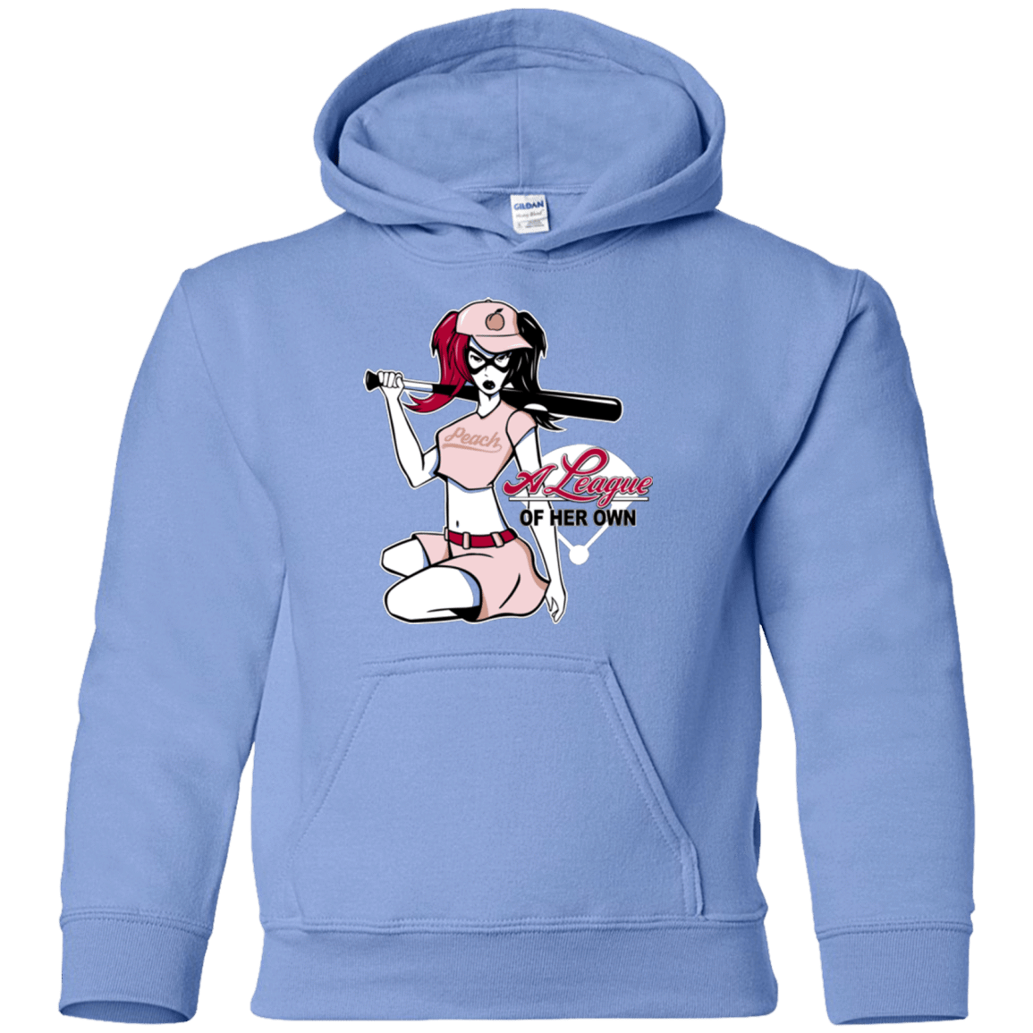 Sweatshirts Carolina Blue / YS League of Her Own Youth Hoodie